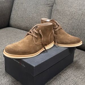 Brooklyn Chukka Boots, size 9.5, nutmeg